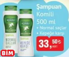 KOMİLİ ŞAMPUAN KOMİLİ ŞAMPUAN